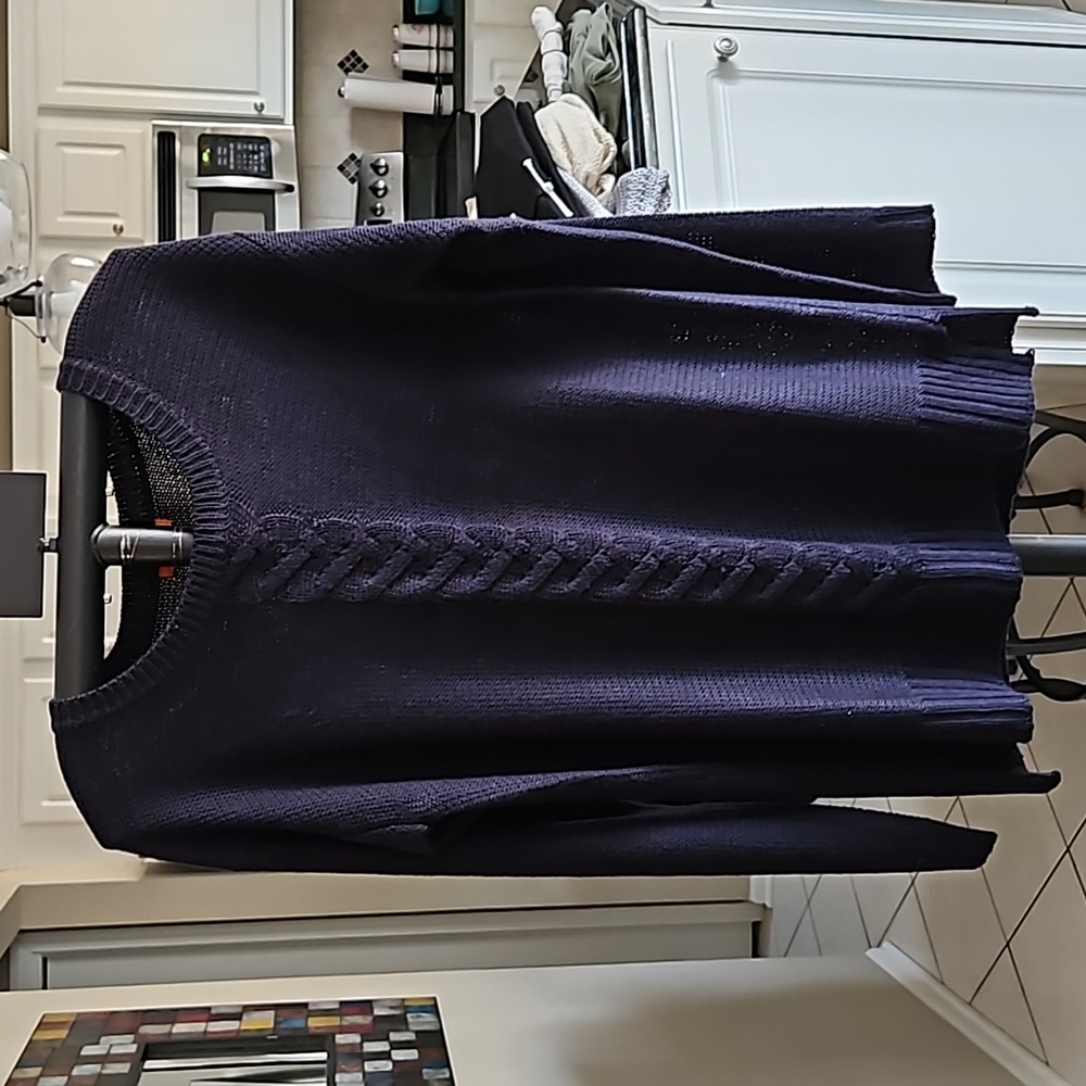 Cable Knit Oversized Sweater Women's sz S/P